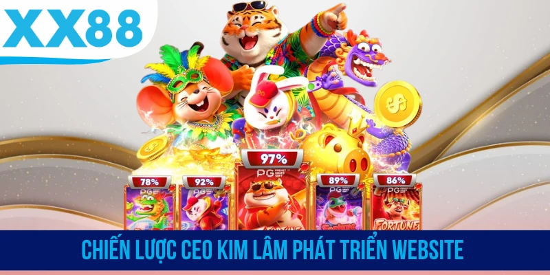 Chiến lược CEO Kim Lâm phát triển website