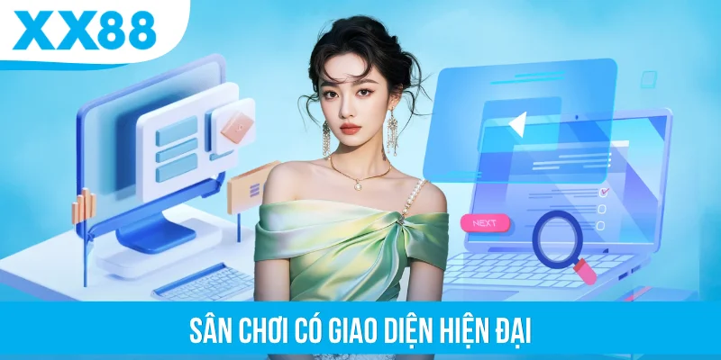 Sân chơi có giao diện hiện đại
