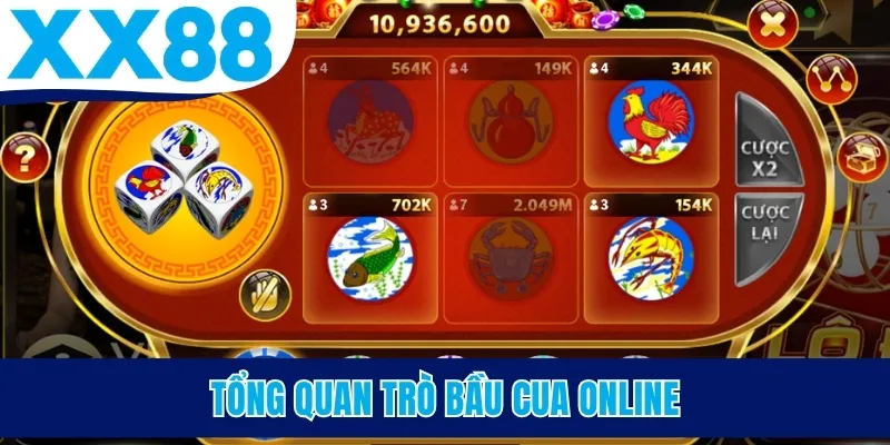 Tổng quan trò Bầu Cua online